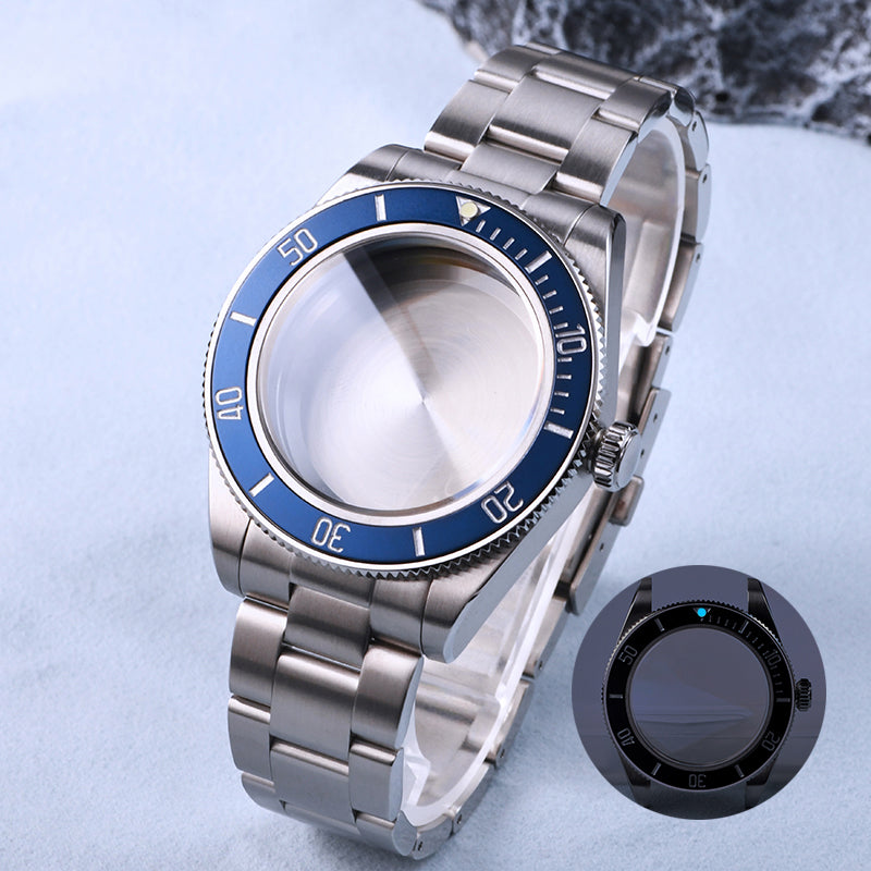 HEIMDALLR Watch Case Stainless Steel Diving Watch Case Sapphire Glass 20Bar Waterproof Fit For NH35A NH36A Automatic Movement
