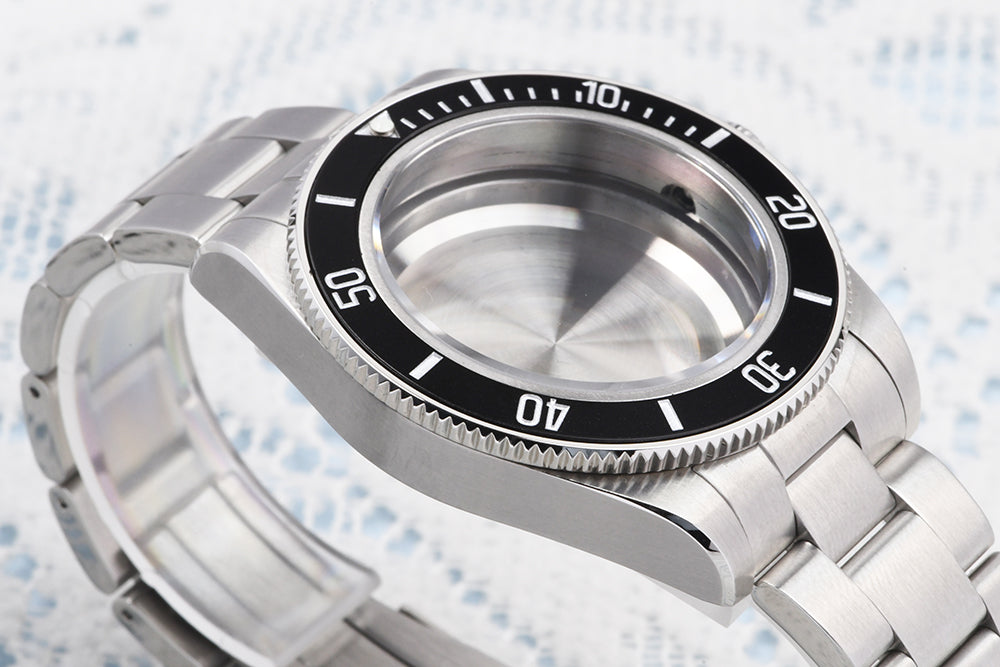 HEIMDALLR Watch Case Stainless Steel Diving Watch Case Sapphire Glass 20Bar Waterproof Fit For NH35A NH36A Automatic Movement