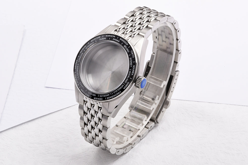 HEIMDALLR Watch Modify Parts 39mm Stainless Steel C3 lume Diver Watch Case Sapphire Glass 20Bar Waterproof Fit For NH34 Movement