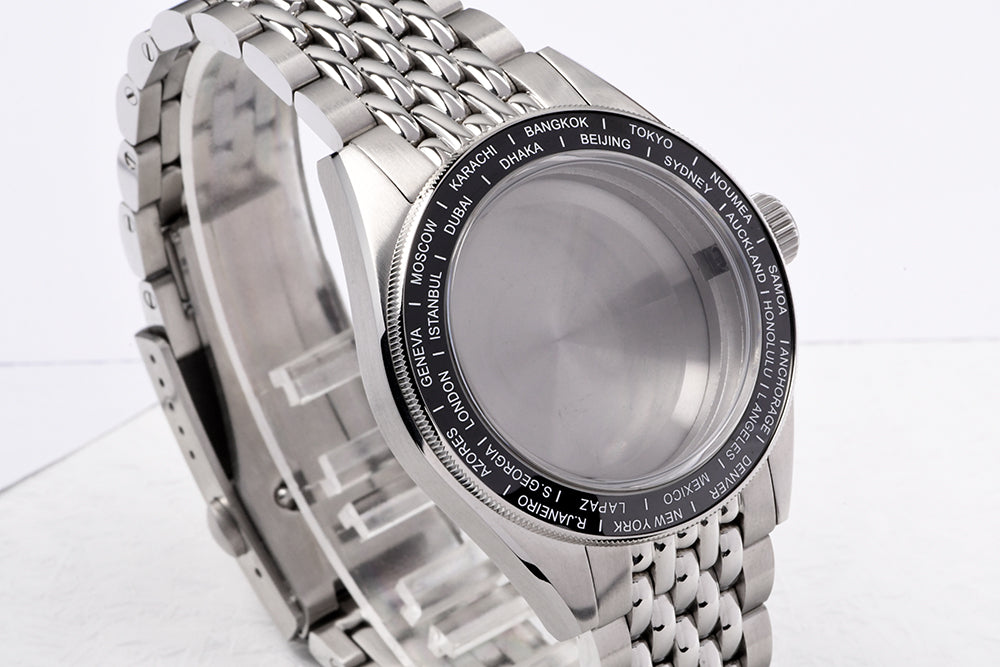 HEIMDALLR Watch Modify Parts 39mm Stainless Steel C3 lume Diver Watch Case Sapphire Glass 20Bar Waterproof Fit For NH34 Movement