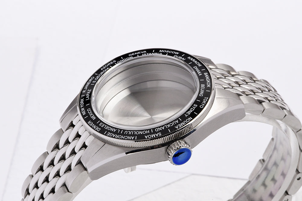 HEIMDALLR Watch Modify Parts 39mm Stainless Steel C3 lume Diver Watch Case Sapphire Glass 20Bar Waterproof Fit For NH34 Movement