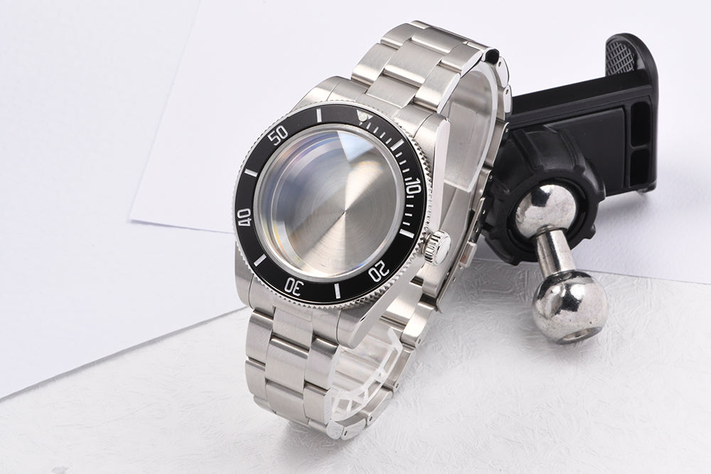HEIMDALLR Watch Case Stainless Steel Diving Watch Case Sapphire Glass 20Bar Waterproof Fit For NH35A NH36A Automatic Movement