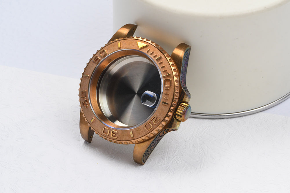 Submarine Watch CUSN8 Bronze Watch Sapphire For NH35A/NH36A Automatic Movement Water 200Resist HEIMDALLR Watch Retro Ghost Case