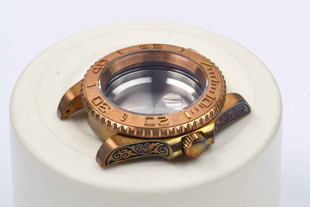 Submarine Watch CUSN8 Bronze Watch Sapphire For NH35A/NH36A Automatic Movement Water 200Resist HEIMDALLR Watch Retro Ghost Case