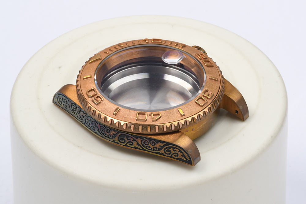 Submarine Watch CUSN8 Bronze Watch Sapphire For NH35A/NH36A Automatic Movement Water 200Resist HEIMDALLR Watch Retro Ghost Case