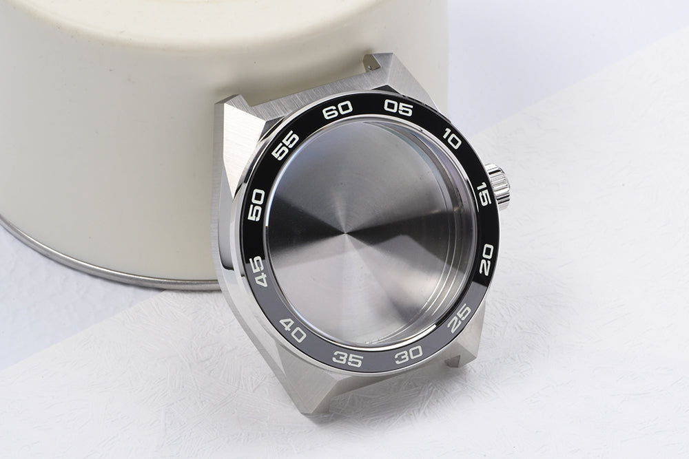 HEIMDALLR watch case Monster dive watch case C3 super lume Stainless Steel case fit NH35ANH36A Automatic Movement Sapphire glass