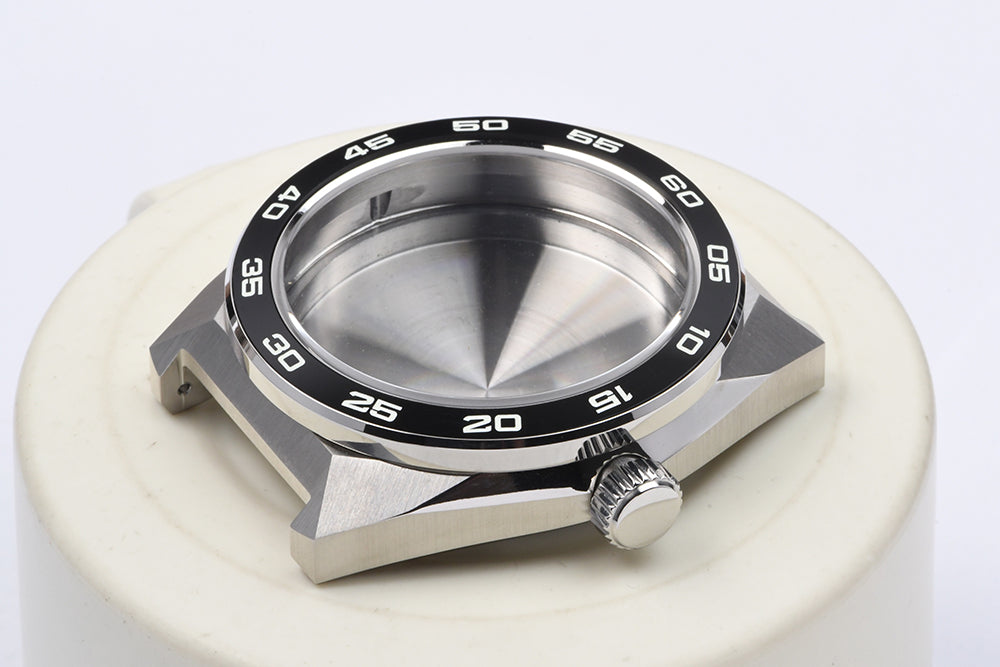 HEIMDALLR watch case Monster dive watch case C3 super lume Stainless Steel case fit NH35ANH36A Automatic Movement Sapphire glass