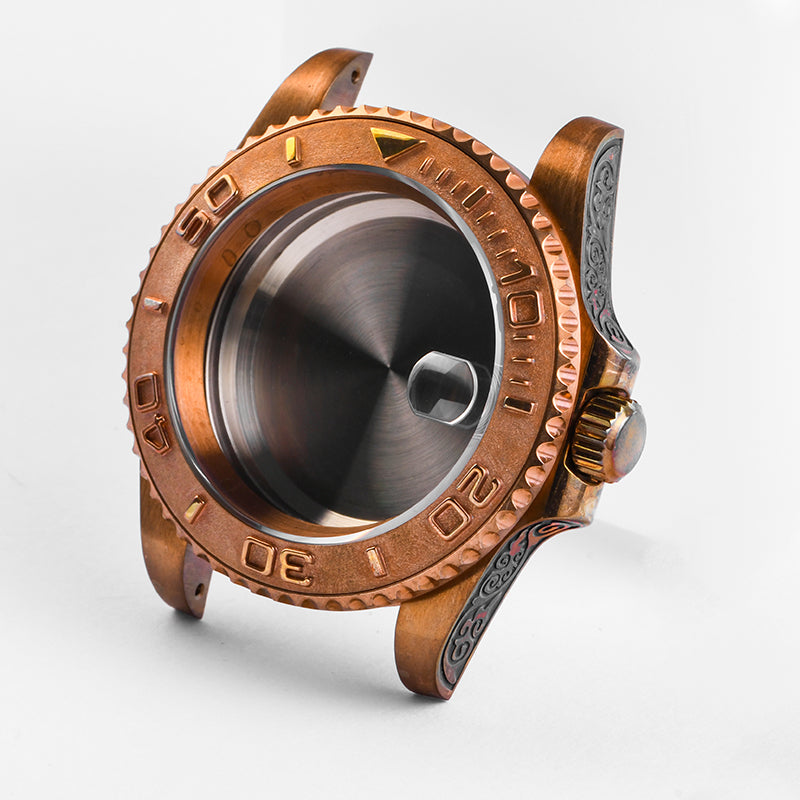 Submarine Watch CUSN8 Bronze Watch Sapphire For NH35A/NH36A Automatic Movement Water 200Resist HEIMDALLR Watch Retro Ghost Case