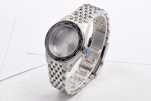 HEIMDALLR Watch Modify Parts 39mm Stainless Steel C3 lume Diver Watch Case Sapphire Glass 20Bar Waterproof Fit For NH34 Movement