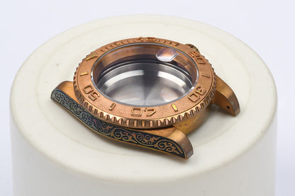 Submarine Watch CUSN8 Bronze Watch Sapphire For NH35A/NH36A Automatic Movement Water 200Resist HEIMDALLR Watch Retro Ghost Case